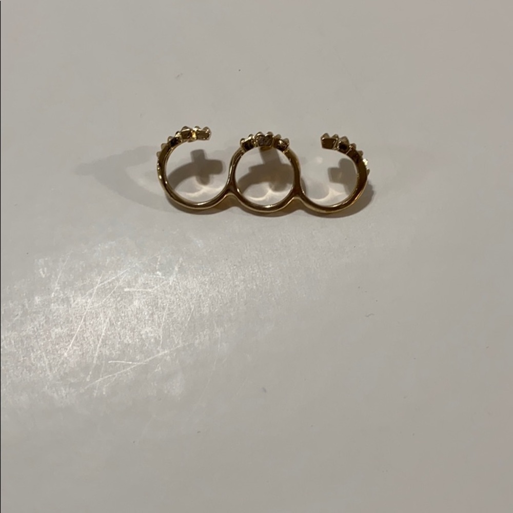 [Forever 21] Women’s 3 Finger Ring - Picture 3 of 5